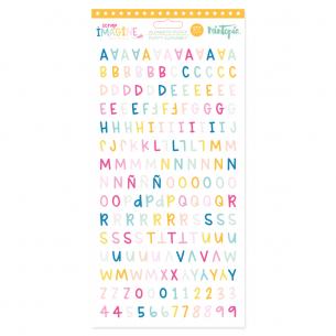 Alfabeto puffy Imagine