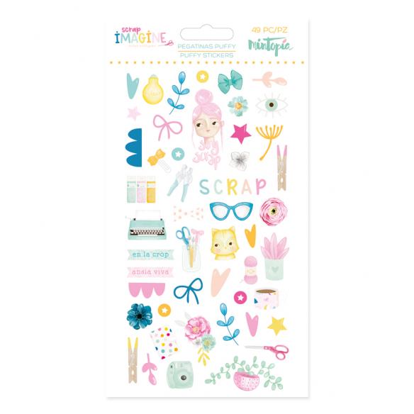 Pegatinas puffy Imagine