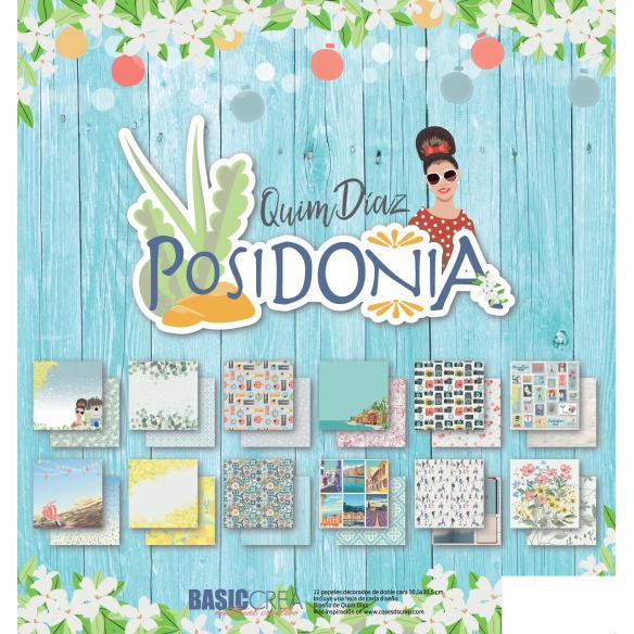 Colección POSIDONIA 12 Hojas /PAD 30,5x30X5cm