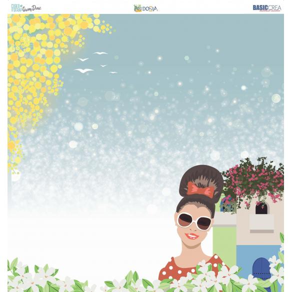 Colección POSIDONIA 12 Hojas /PAD 30,5x30X5cm