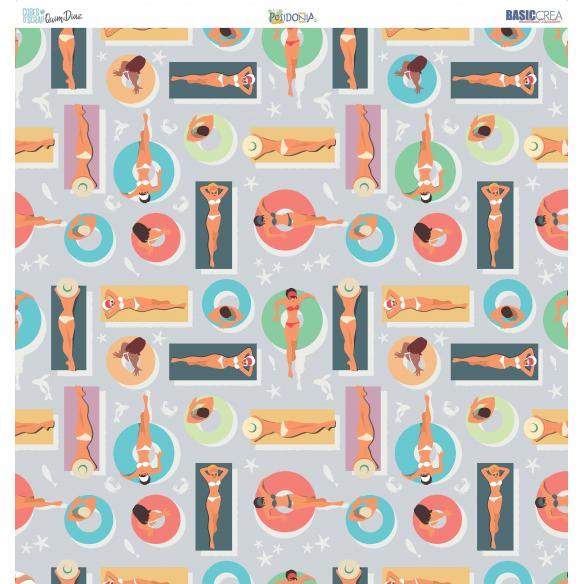 Colección POSIDONIA 12 Hojas /PAD 30,5x30X5cm