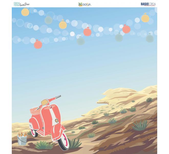 Colección POSIDONIA 12 Hojas /PAD 30,5x30X5cm