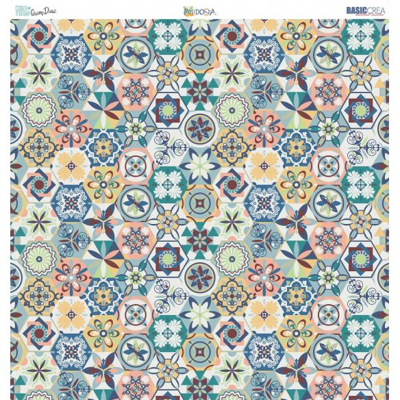 Colección POSIDONIA 12 Hojas /PAD 30,5x30X5cm