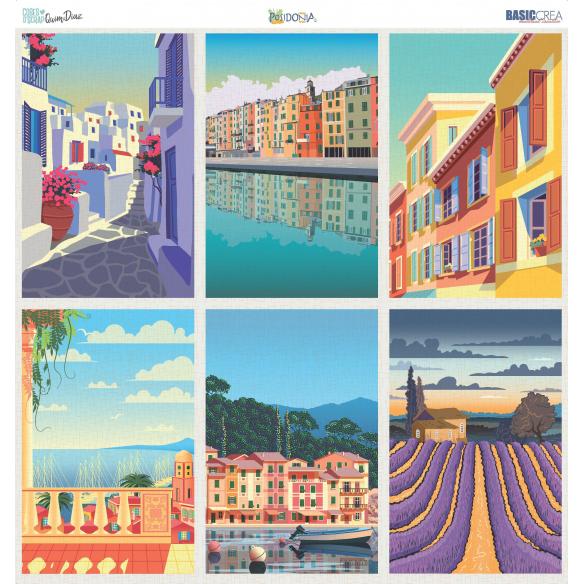 Colección POSIDONIA 12 Hojas /PAD 30,5x30X5cm