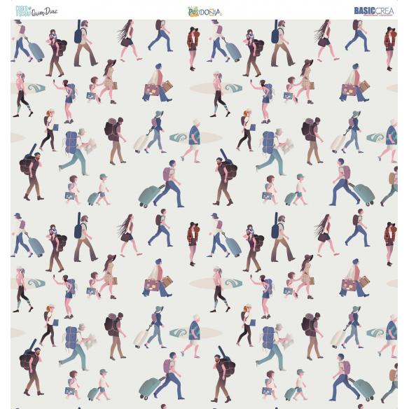 Colección POSIDONIA 12 Hojas /PAD 30,5x30X5cm