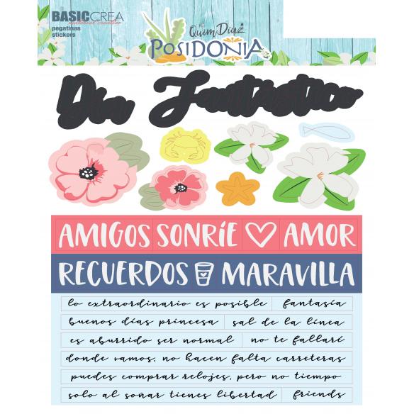 Stickers Opacos  POSIDONIA-1 hoja