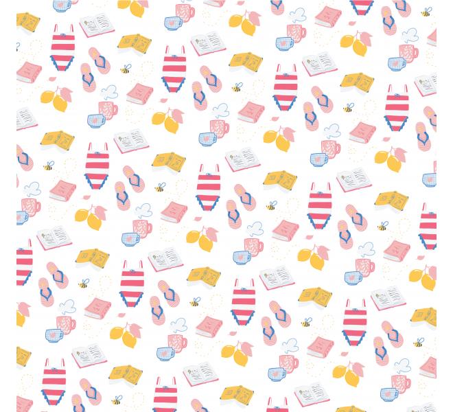 Papel Vellum EL MEJOR VERANO 6 hojas en papel vegetal 30,5x30,5cm