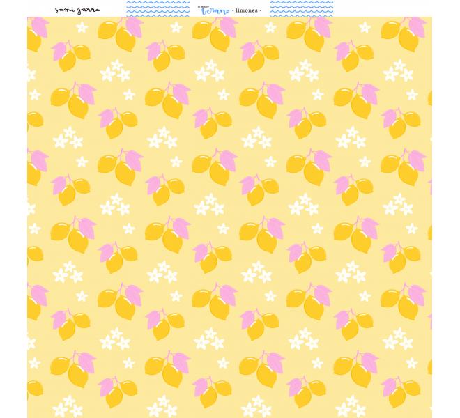 Colección EL MEJOR VERANO 12 Hojas /PAD 30,5x30X5cm