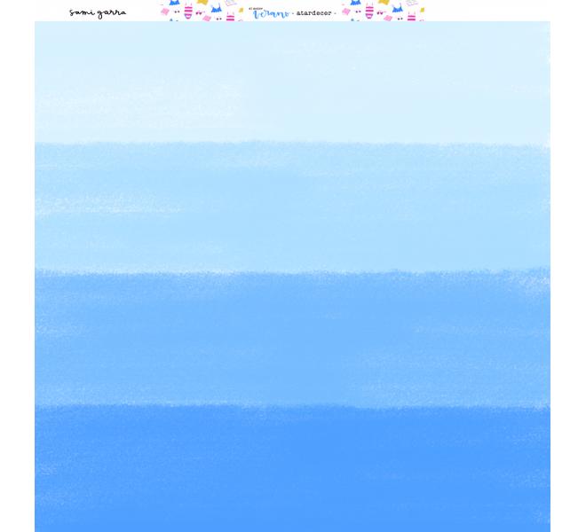 Colección EL MEJOR VERANO 12 Hojas /PAD 30,5x30X5cm