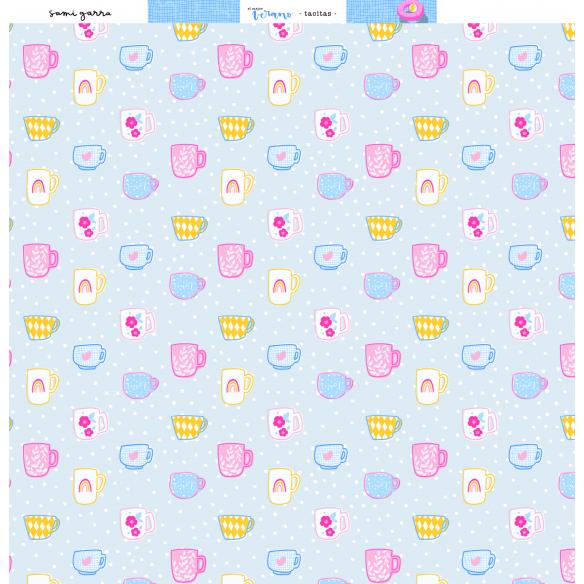 Colección EL MEJOR VERANO 12 Hojas /PAD 30,5x30X5cm