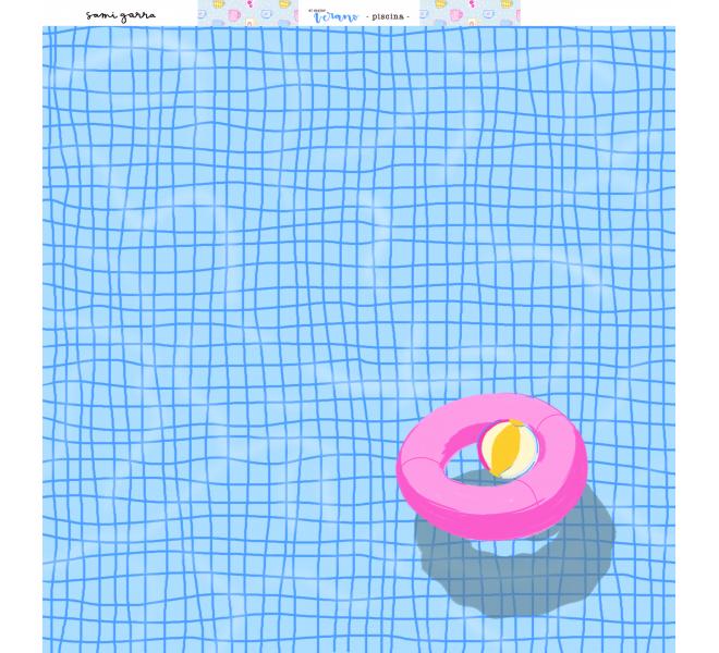 Colección EL MEJOR VERANO 12 Hojas /PAD 30,5x30X5cm