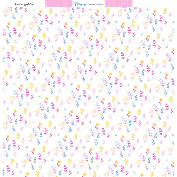 Colección EL MEJOR VERANO 12 Hojas /PAD 30,5x30X5cm