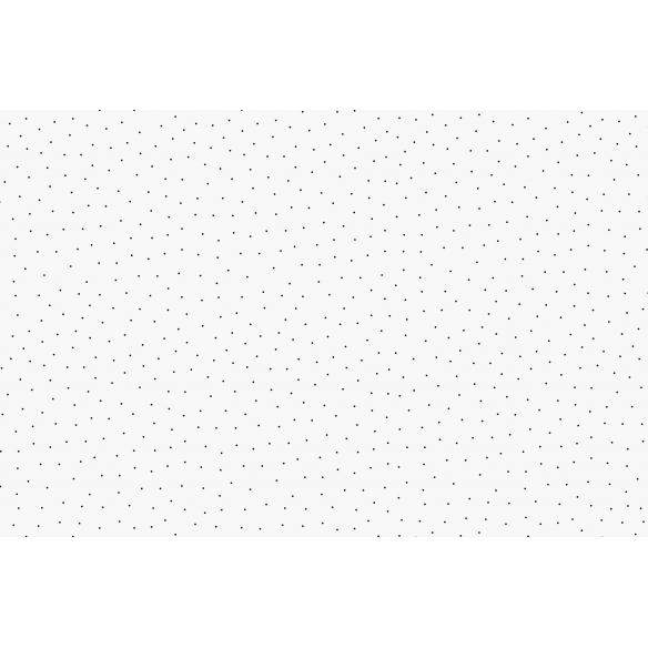 Fake printed leather Black dots