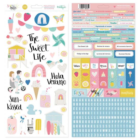 Pegatinas 6"x12" Summer Stories