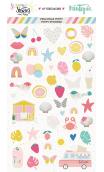 Puffy Summer Stories Stickers