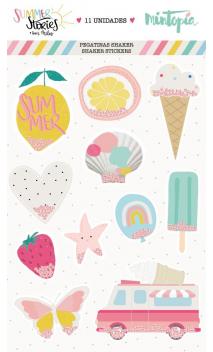 Summer Stories shaker stickers