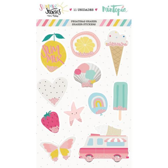 Pegatinas shaker Summer Stories