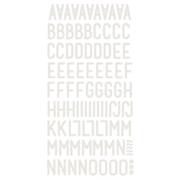 Alfabeto puffy puntitos Summer Stories