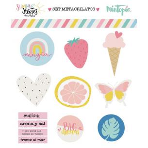 Set formas de metacrilato Summer Stories