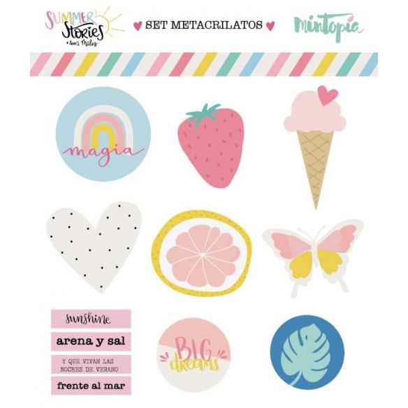 Set formas de metacrilato Summer Stories