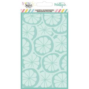 Limones embossing folder