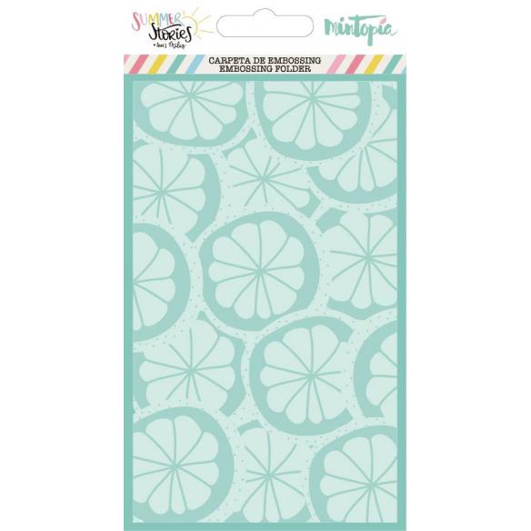 Limones embossing folder