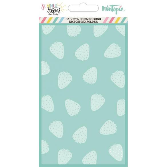 Carpeta de embossing Fresas