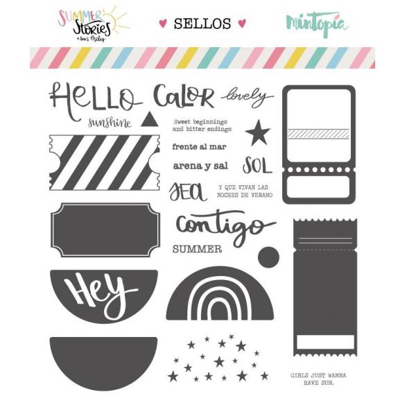 Set de sellos Tickets de verano