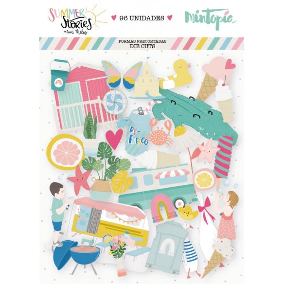 Die cuts ilustraciones Summer Stories