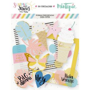 Die cuts vellum Summer Stories