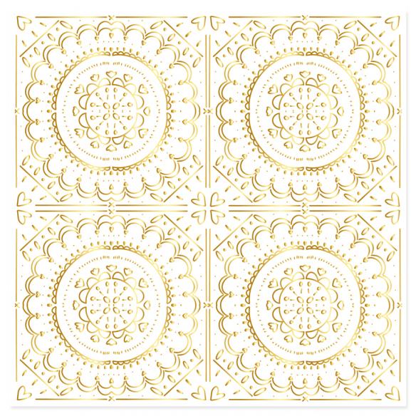 Vellum con foil Maggie