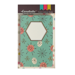 Retro Set 2 Cuadernos Cosidos Liso y Punteado 60 páginas 90x140mm