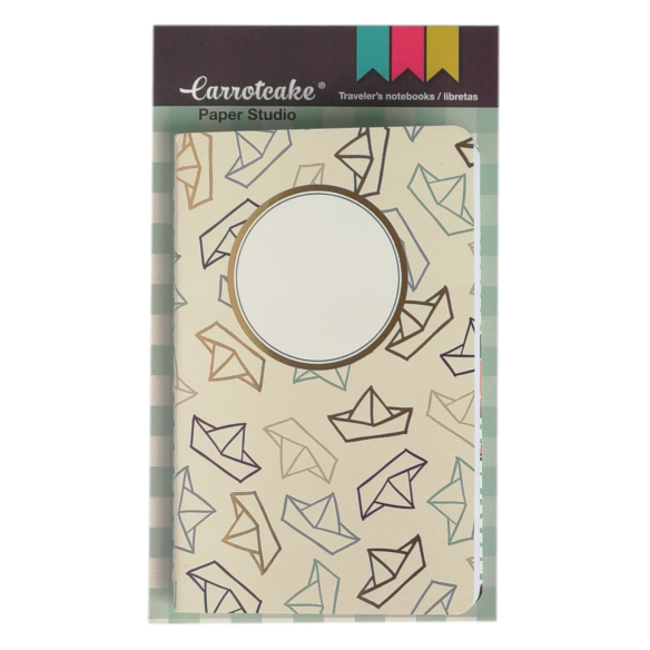 OceanSet 2 Cuadernos Cosidos Liso y Punteado 60 páginas 90x140mm