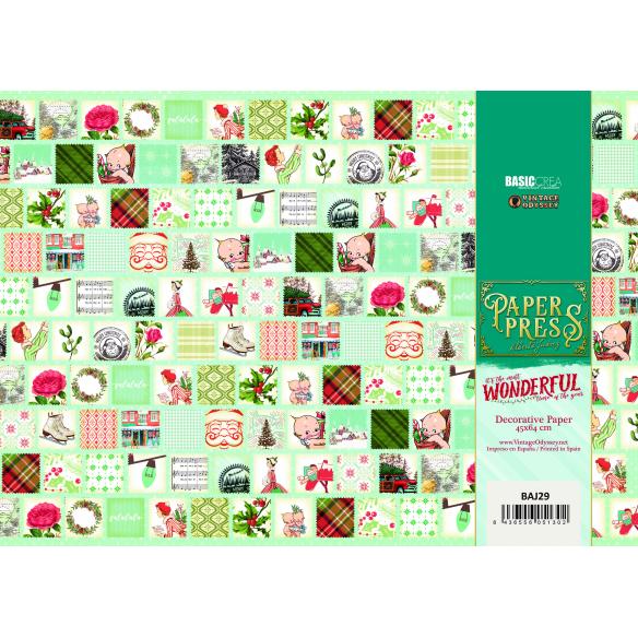 Paper Press Wonderful II 45x64 cm