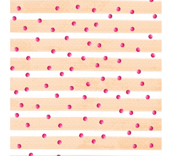 Papel Velum Estampado a una cara Twelve II - 3 Hojas 30,5x30,5 cm