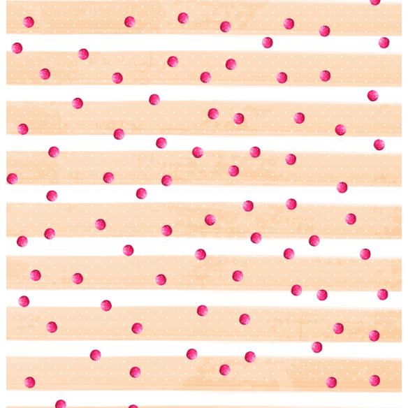 Papel Velum Estampado a una cara Twelve II - 3 Hojas 30,5x30,5 cm