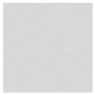 Acetate 12"x12" Mistlede Adornos