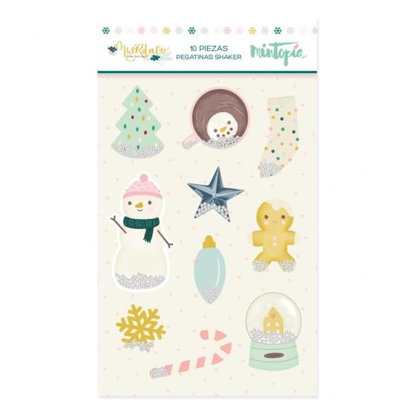 Mistledean Shaker Stickers