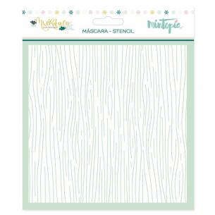 Máscara 6"x6" Madera