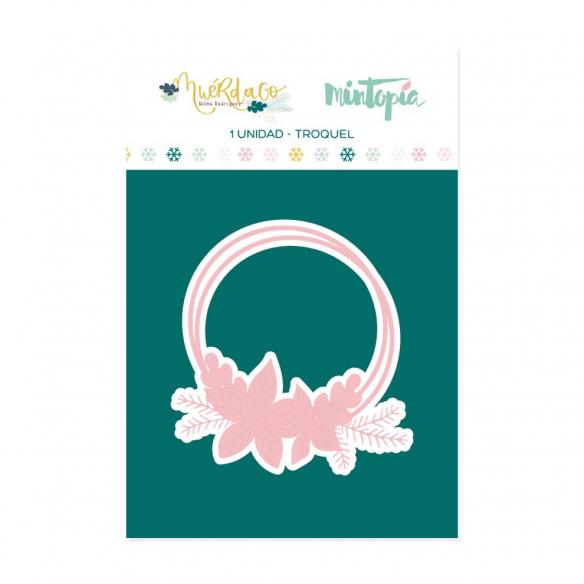 Troquel Corona navideña