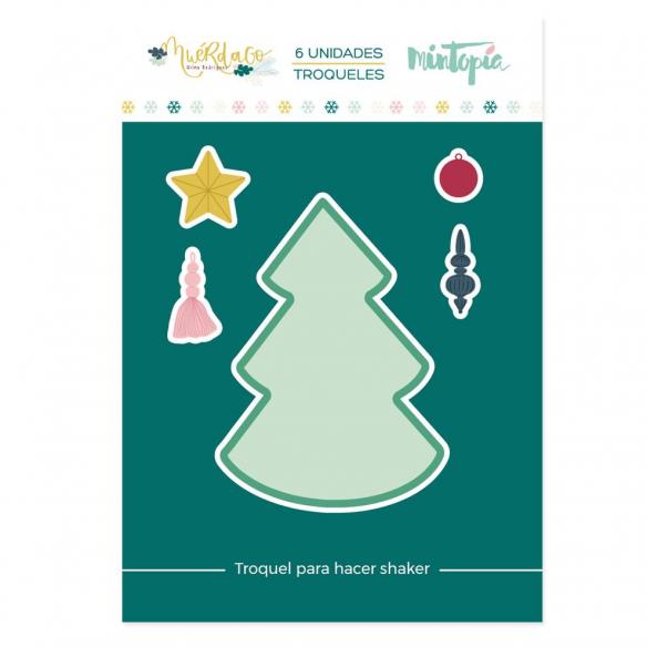 Die Abeto shaker with ornaments