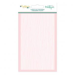 Carpeta de embossing Madera