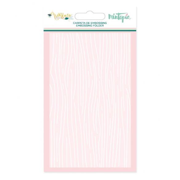 Carpeta de embossing Madera