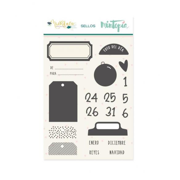 Mistlede stamp Labels