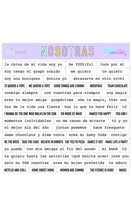 NOSOTRAS  Stickers