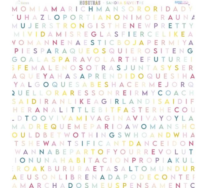 NOSOTRAS Paper Pad 12"X12"