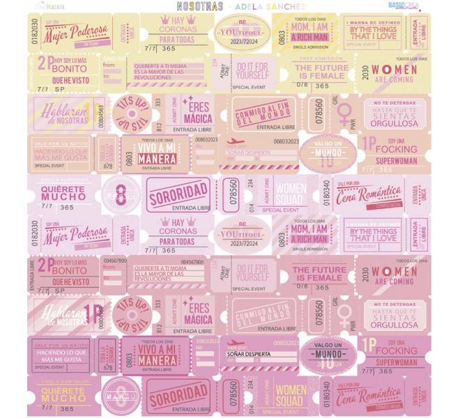 NOSOTRAS Paper Pad 12"X12"