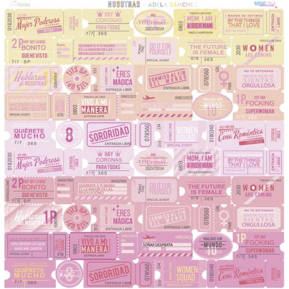 NOSOTRAS Paper Pad 12"X12"