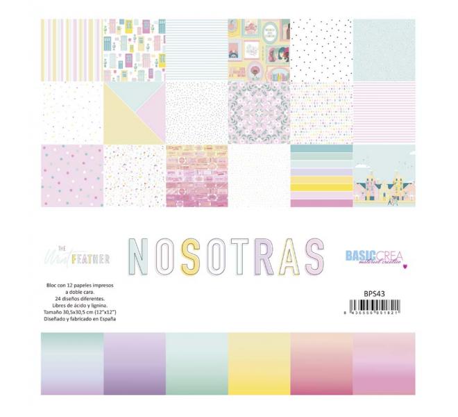 NOSOTRAS Paper Pad 12"X12"