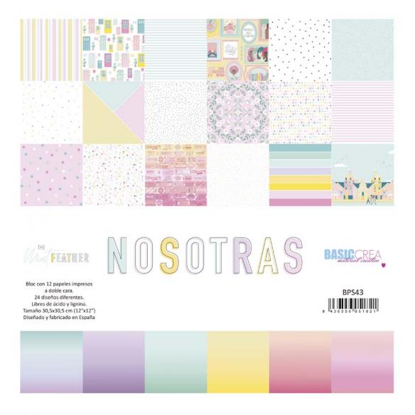 NOSOTRAS Paper Pad 12"X12"